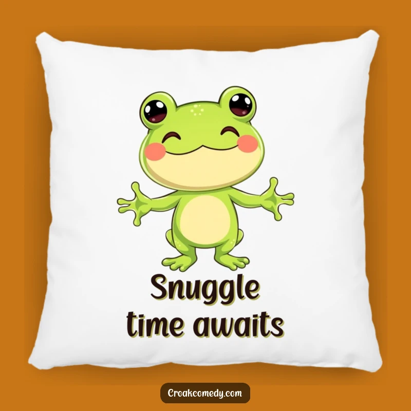 Funny Hugging Frog Pillow: Soft Comfort and Warm Amphibian Hugs