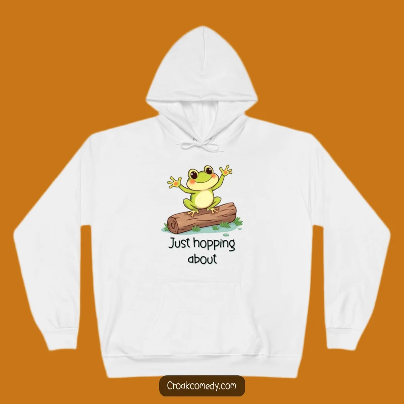 Funny Frog Dance Hoodie: Cozy Comfort and Amphibian Merriment