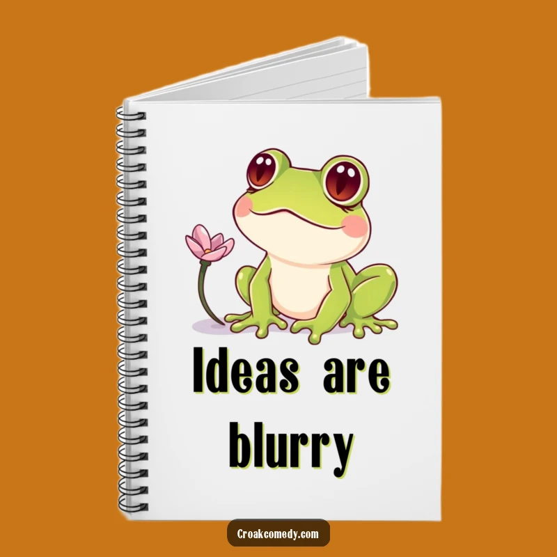 Funny Crossed-Eyed Frog Notebook: Bewildered Journal, An Ideal Funny Gift