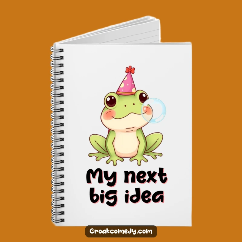 Funny Frog Party Notebook - Hilarious Journal for Frog Lovers & Party Planners
