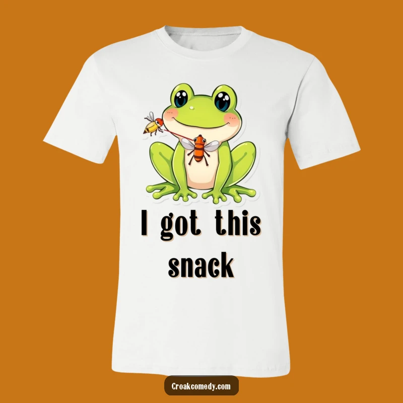 Funny Frog Fly T-Shirt - Comical Tongue Trick Apparel for Humor Lovers